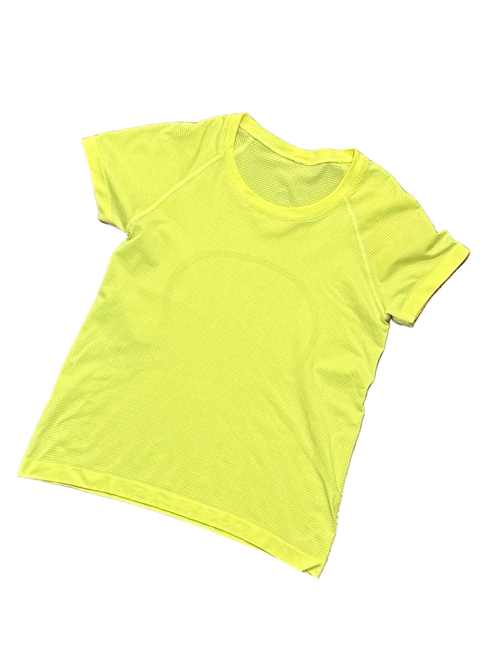 Lululemon Swiftly Tech Short Sleeve Highlight Yellow | Size 6